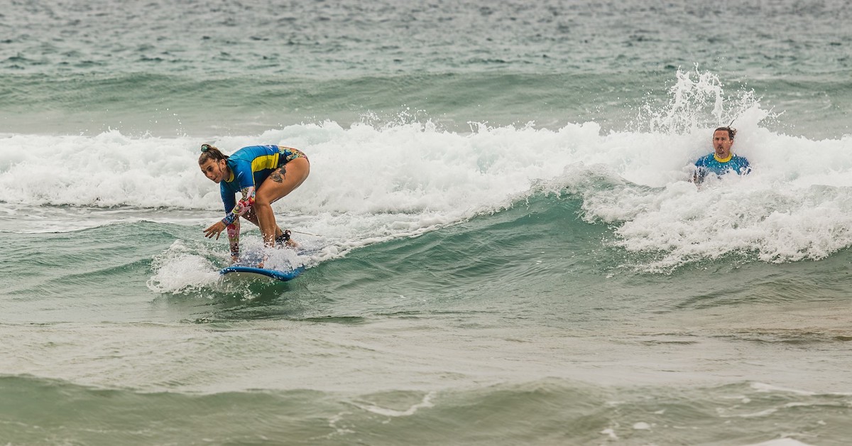 Val Morgan Cinema surfs to victory at UnLtd: Big Kahuna