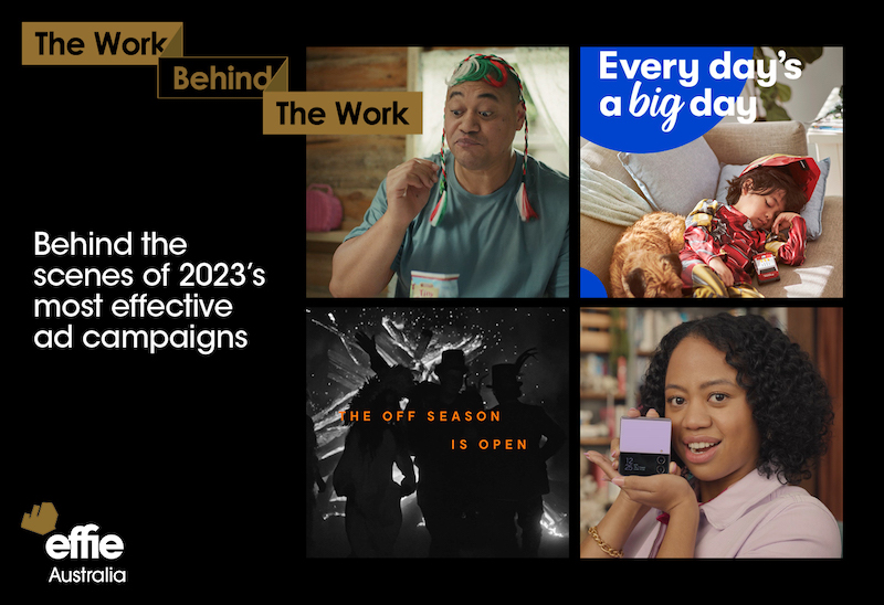 Countdown to Effies ‘The Work Behind The Work’ in Sydney on Wed Nov 15 + Melbourne Tues Nov 21