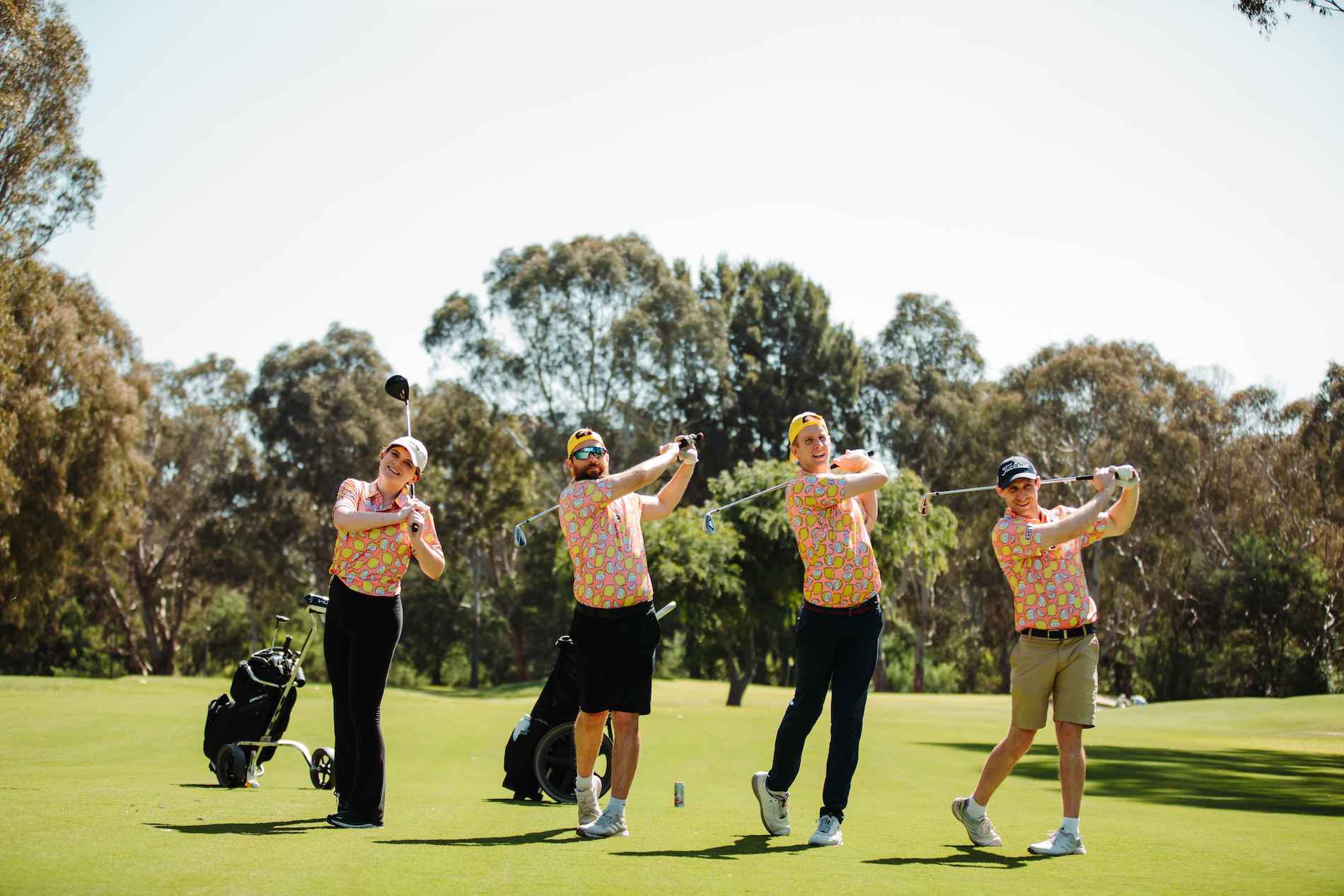 Adland swings for good at the UnLtd Open golf tournament in Melbourne and Sydney