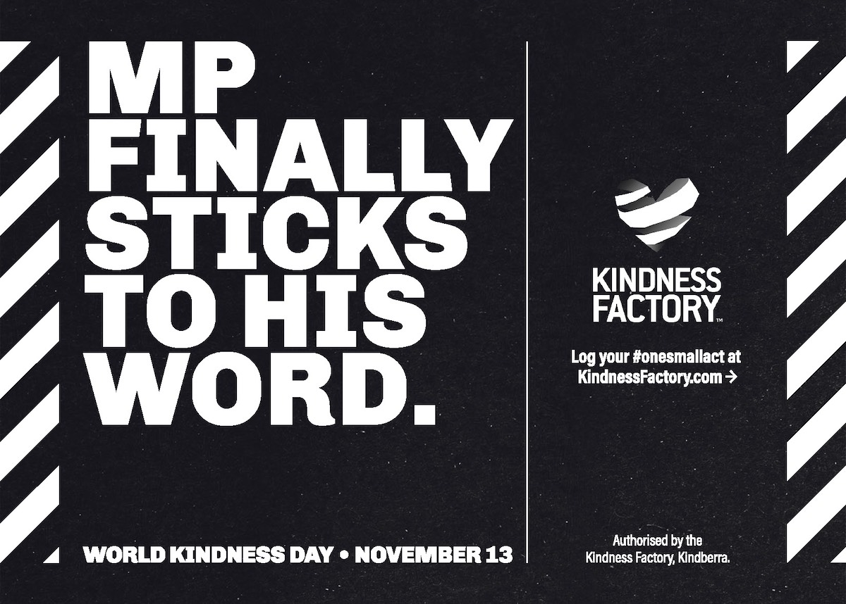 Adland gets its kind on for World Kindness Day in latest campaign via VML, Wavemaker, ACM, Paramount, Media Merchants and more