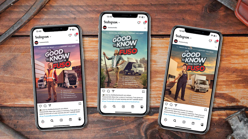 Fuso launches new ‘It’s Good to Know You Got a Fuso’ campaign via Akkomplice