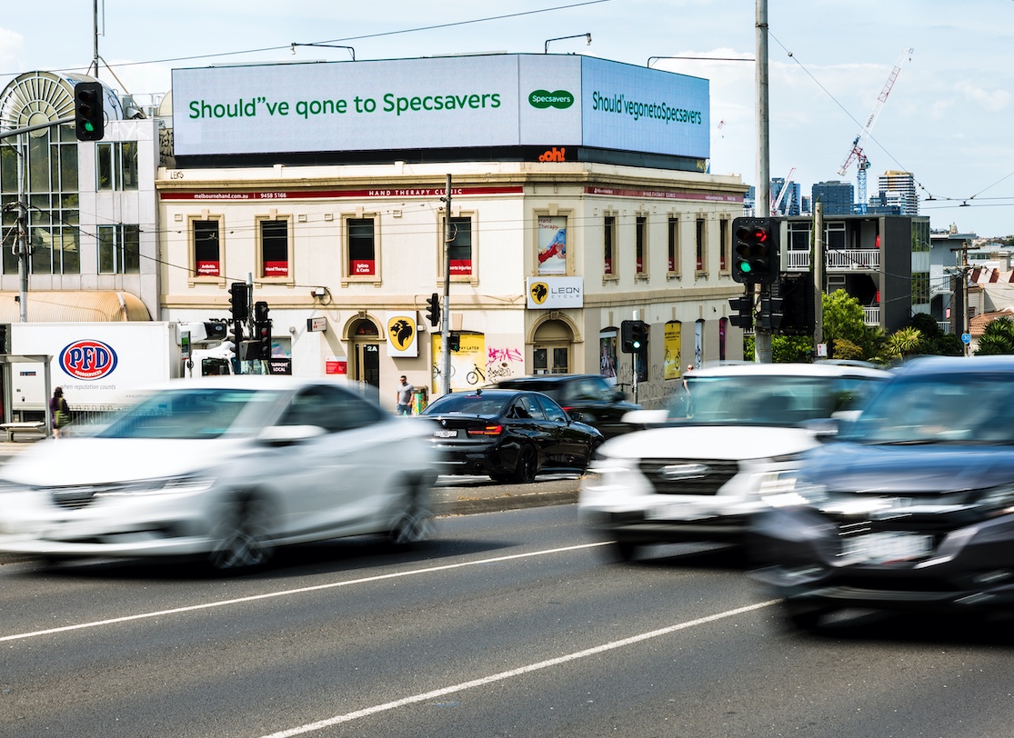 “The copywriter should’ve gone too Specsavers”: Specsavers launch new OOH via TBWA\Melbourne