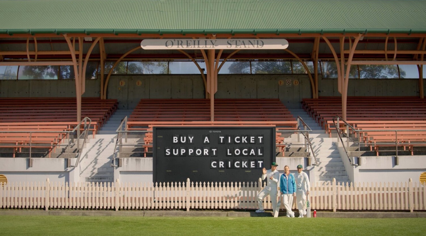 Toyota keeps the scoreboard ticking over in new Cricket Australia sponsorship work via Gemba
