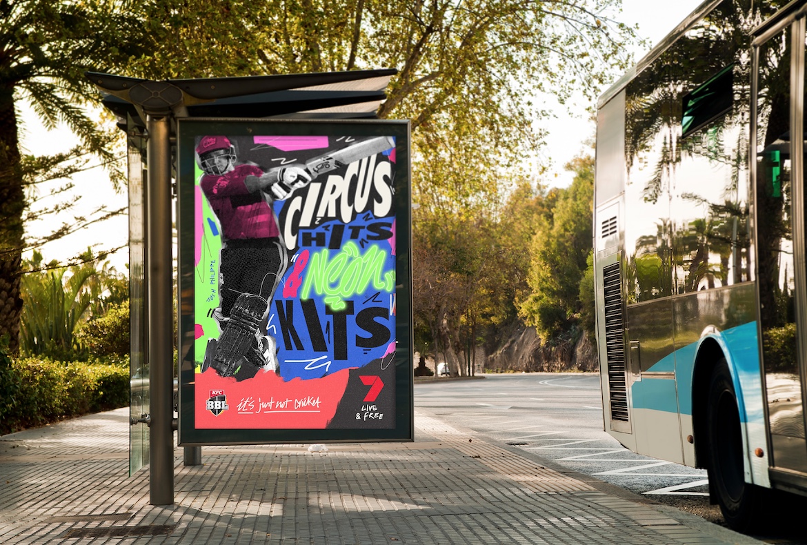 The BBL13 season kicks off with new ‘It’s Just Not Cricket’ OOH work via Seven Network and Emotive