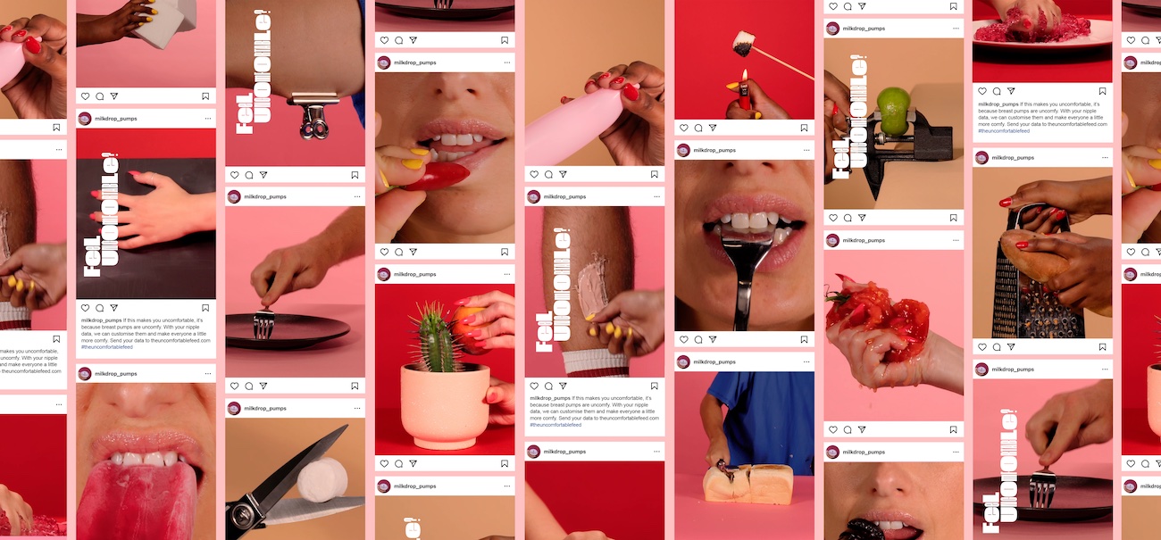 Milkdrop launches ‘The Uncomfortable Feed’ to redefine breast pump design via Leo Burnett
