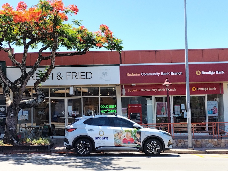 Arcare Aged Care takes to the streets in new campaign via Media Republic and Wrappr