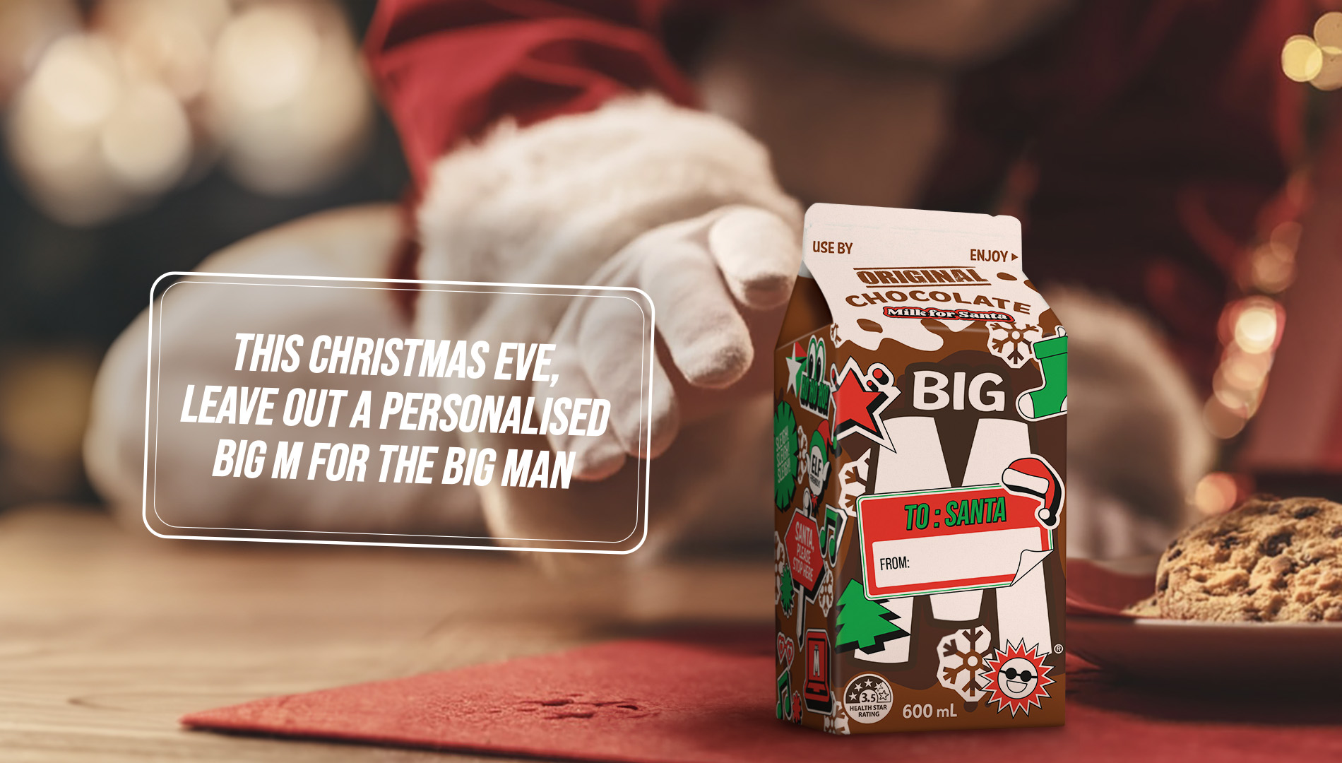 Big M launches Milk for Santa just in time for Christmas in new campaign via Thinkerbell