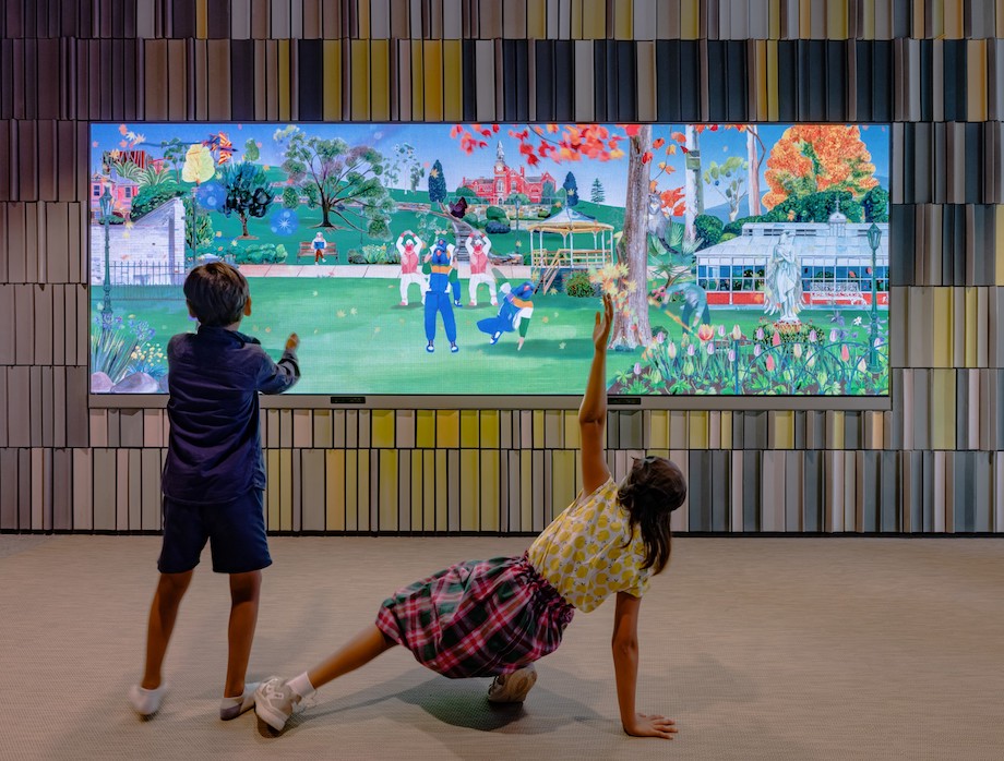 AIRBAG + artist Rob McHaffie launch interactive artwork for kids for Court Services Victoria