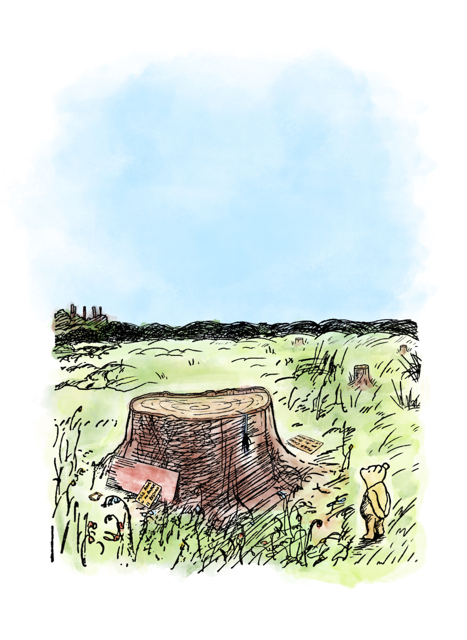 Who Gives A Crap reimagines A.A. Milne’s Winnie-the-Pooh to highlight the impact of deforestation in new campaign via Eleven and TBWA Melbourne