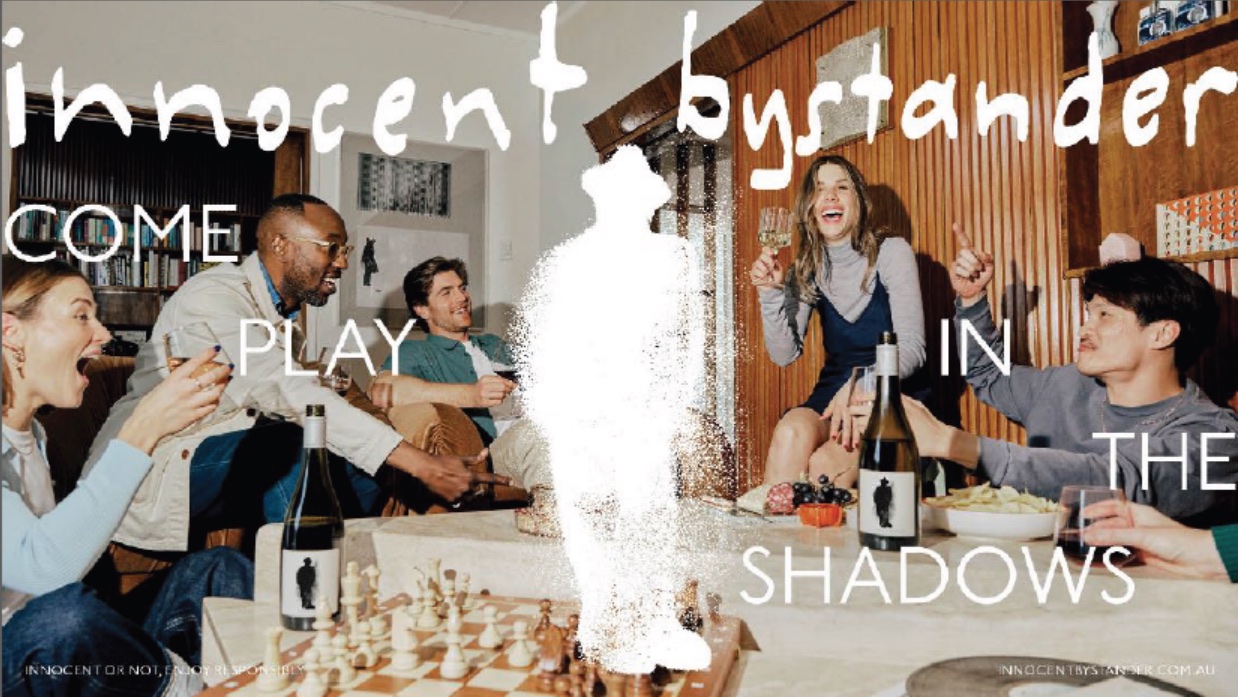 Innocent Bystander invites wine enthusiasts to come play in the shadows in new work via Weave