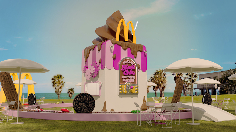 McDonald’s marks arrival of the Chocolate Soft Serve with ‘Mega Choc Soft Serve Machine’ activation via Akcelo and Mango