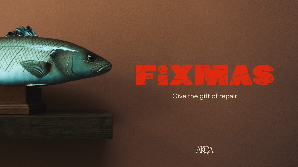AKQA gives the gift of repair this Christmas with launch of easy-to-use AI repair-bot ‘Fixmas’