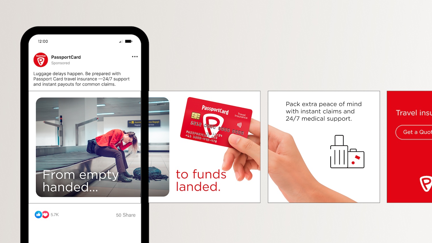 Travel insurer PassportCard launches new ‘When ‘It’ Happens’ brand campaign via Keep Left