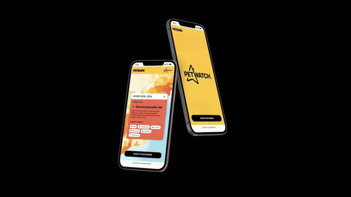 Petbarn and Greencross Vets create live parasite tracking tool PetWatch via Howatson+Company
