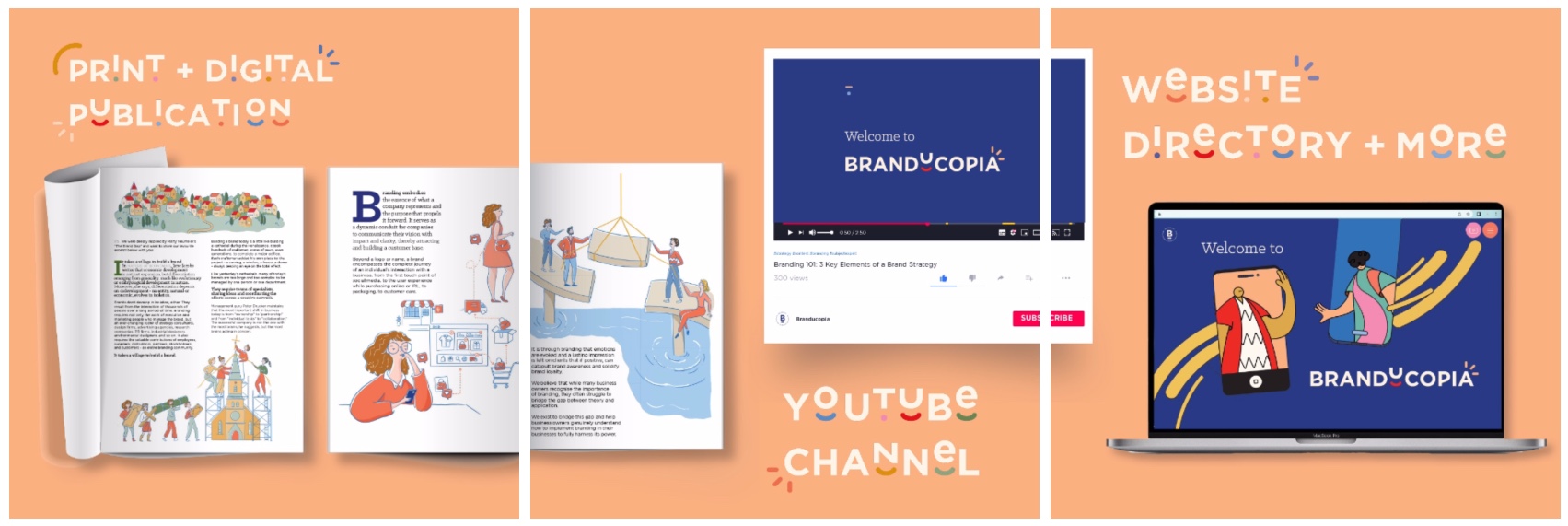 Four Aussie based creatives launch new branding guide for small businesses: Branducopia