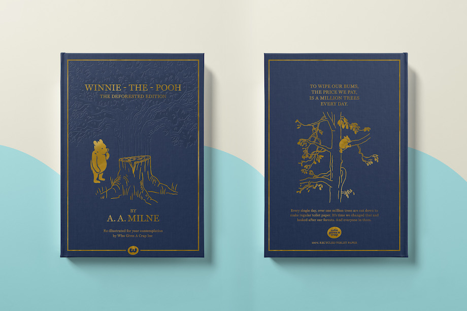 Who Gives A Crap reimagines A.A. Milne’s Winnie-the-Pooh to highlight the impact of deforestation in new campaign via Eleven and TBWA Melbourne