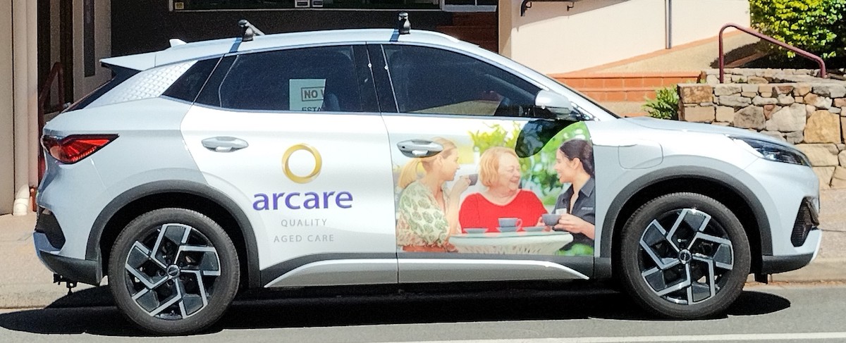 Arcare Aged Care takes to the streets in new campaign via Media Republic and Wrappr