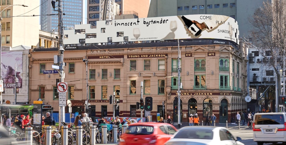 Innocent Bystander invites wine enthusiasts to come play in the shadows in new work via Weave