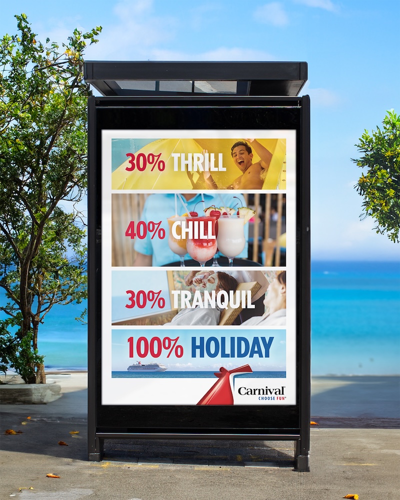 Carnival encourages Aussies to opt for ‘100% Holiday’ in new campaign via Today the Brave