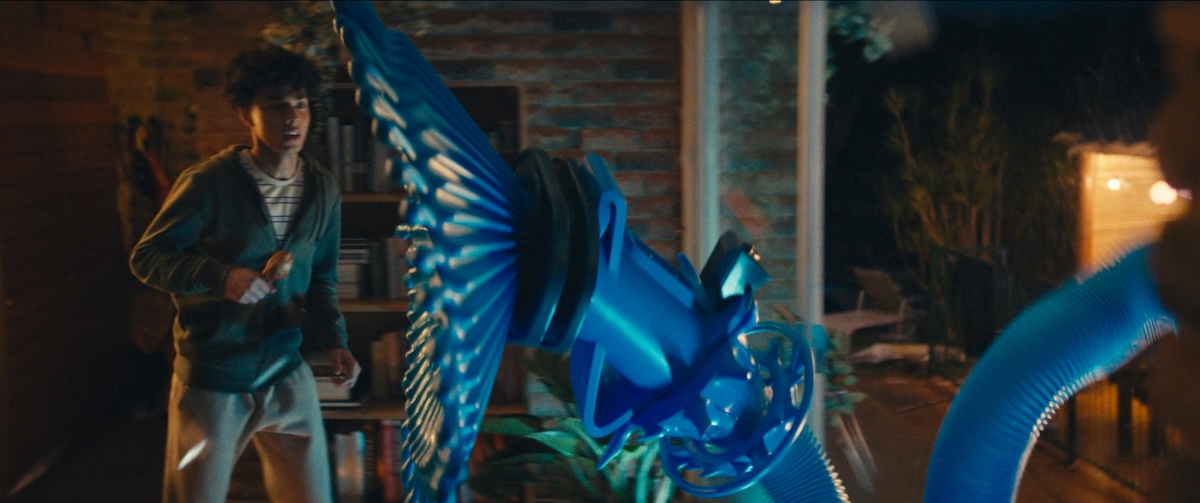 Pool cleaner turns monster in latest spot from Budget Direct via 303 MullenLowe, Sydney