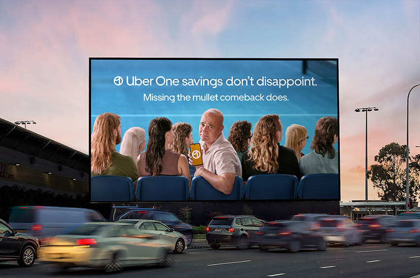 Former tennis superstar Agassi swaps mullet for savings in latest Uber One campaign via Special