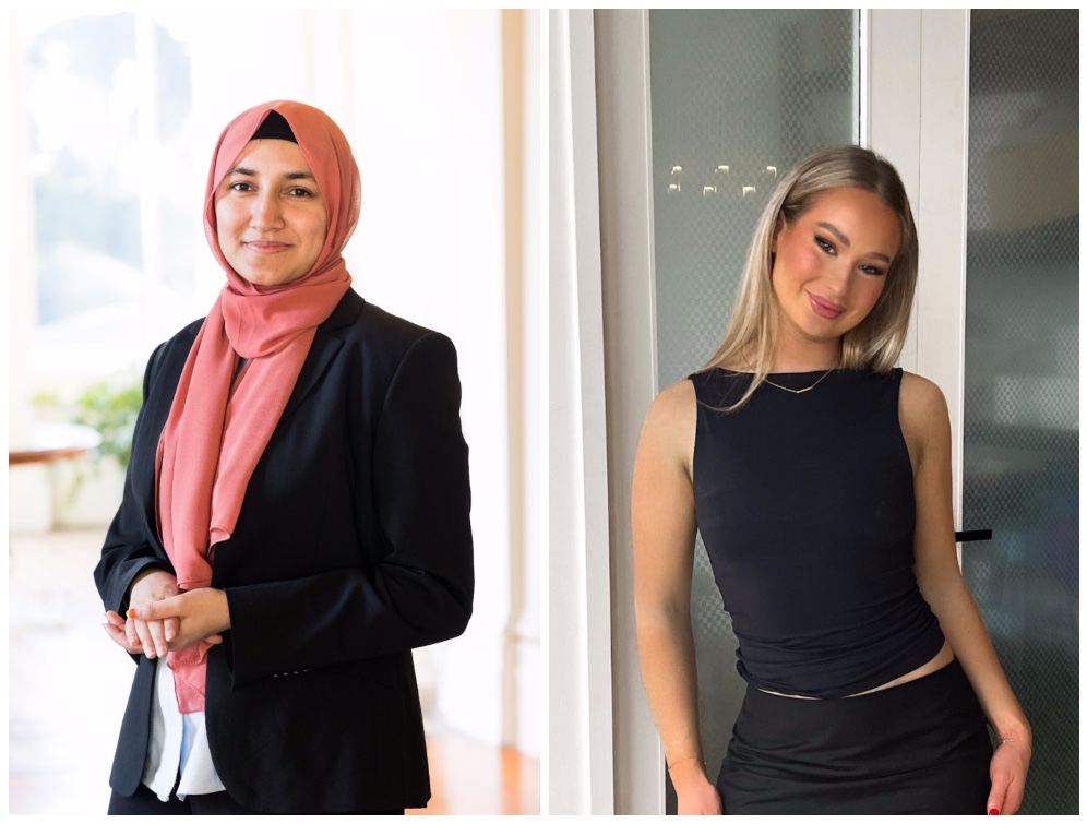 Sofiya Khan and Georgie Menzies win inaugural Icon FCF scholarships in PR at RMIT University