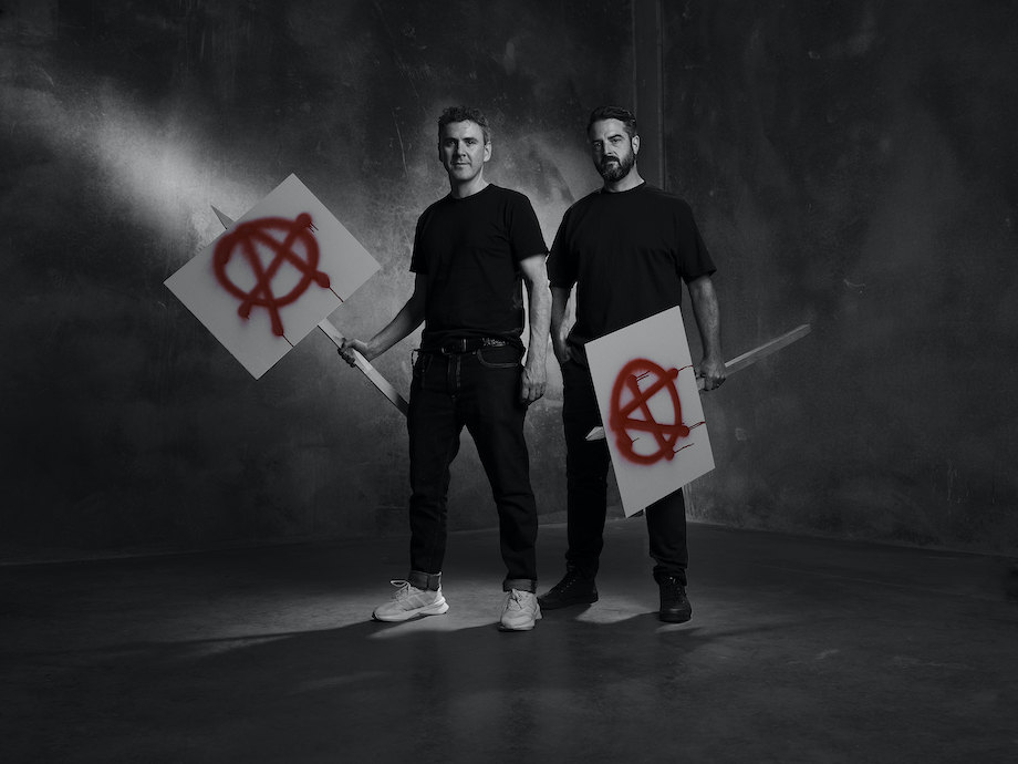 Former Hardhat ECDs Chris Hince and Andy Segal launch the ‘DisOrder of Australia’ campaign to pay tribute to Australia’s activists