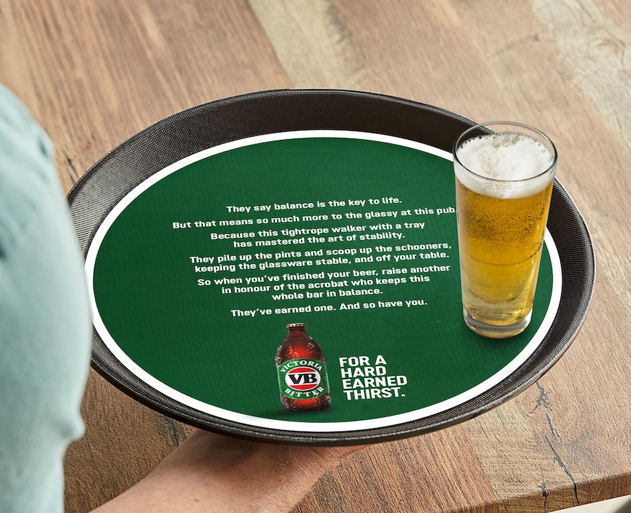 Victoria Bitter elevates hard earned thirsts in latest campaign via The Monkeys, Melbourne