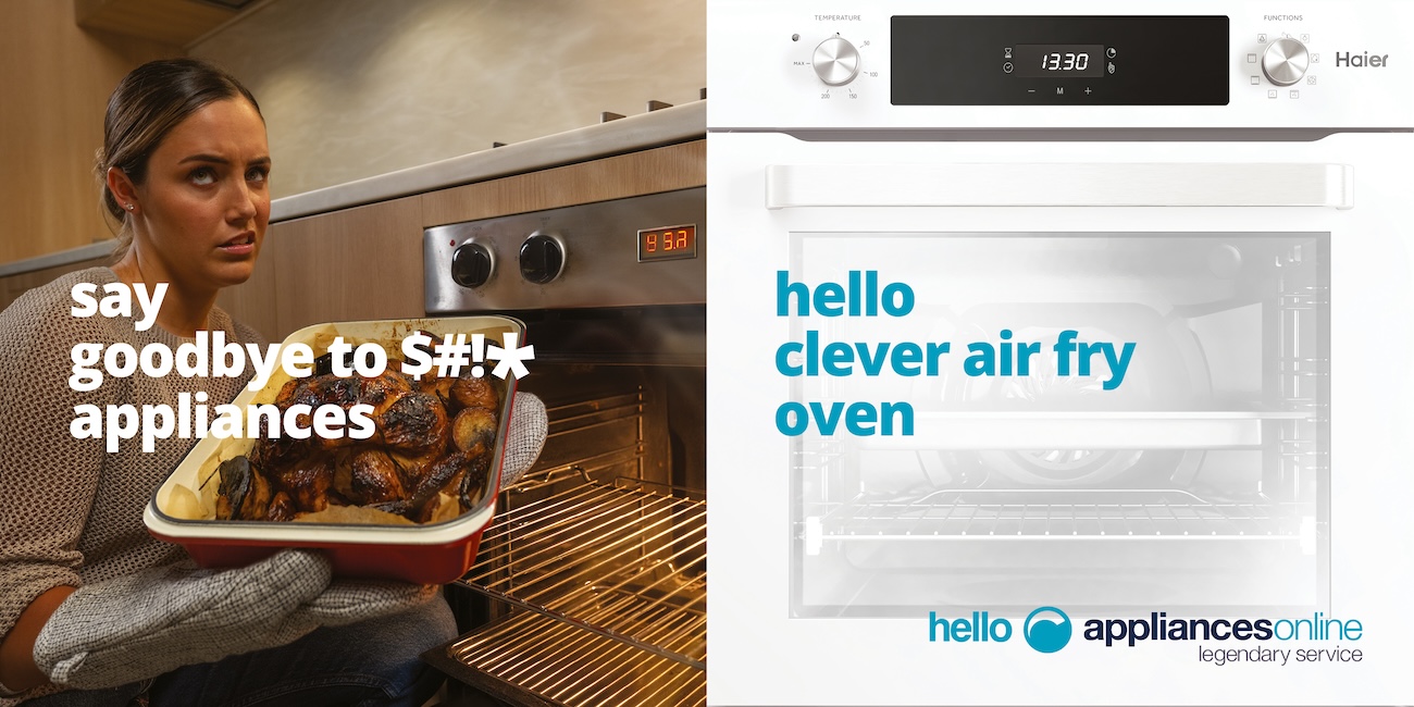 Appliances Online launches new ‘Say Goodbye To $#!* Appliances’ campaign via Step Change