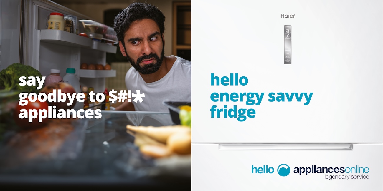 Appliances Online launches new ‘Say Goodbye To $#!* Appliances’ campaign via Step Change