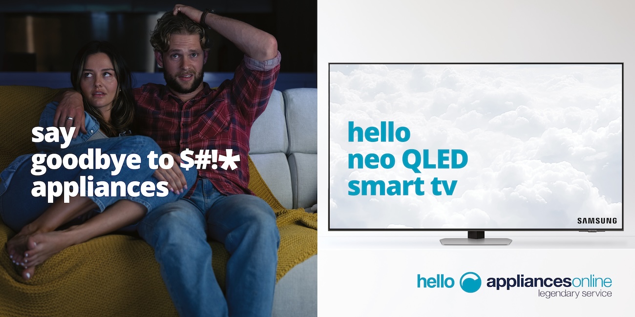Appliances Online launches new ‘Say Goodbye To $#!* Appliances’ campaign via Step Change