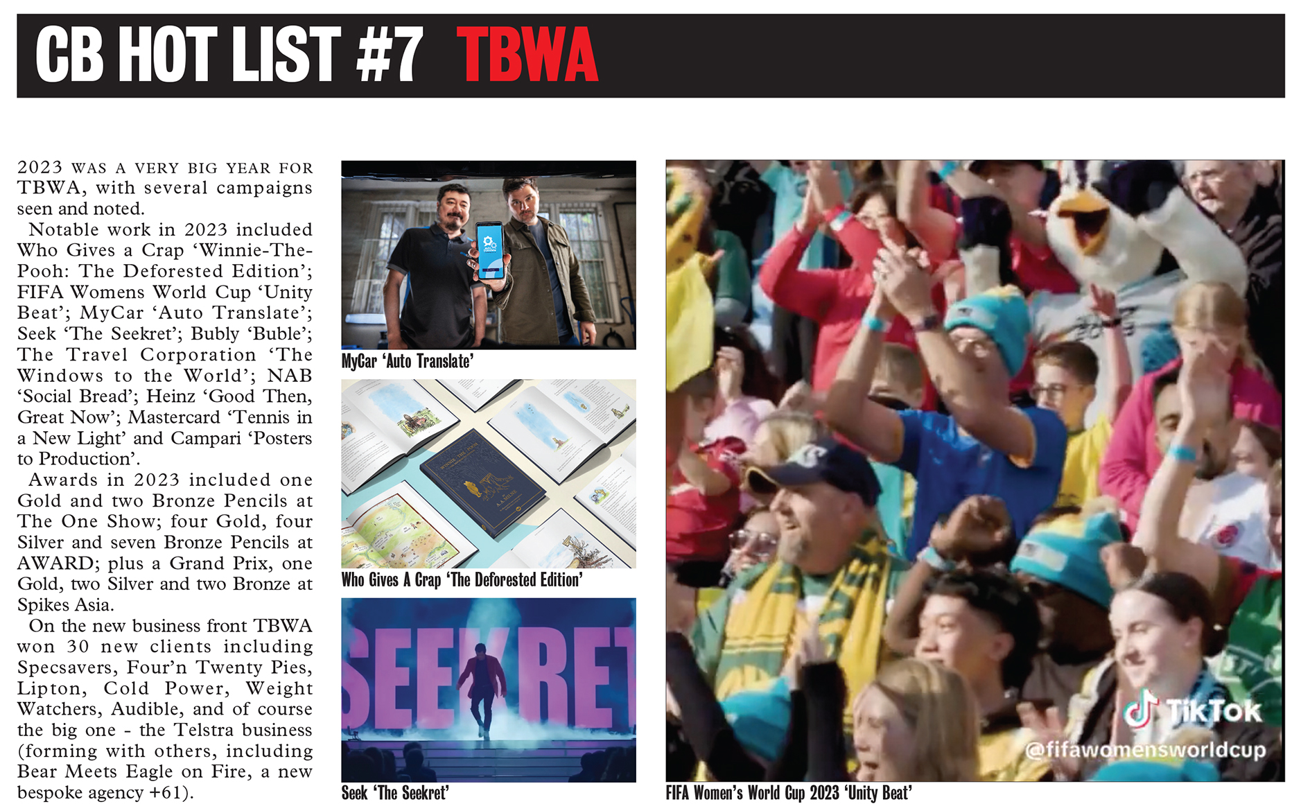 2024 CB HOT LIST #7: TBWA