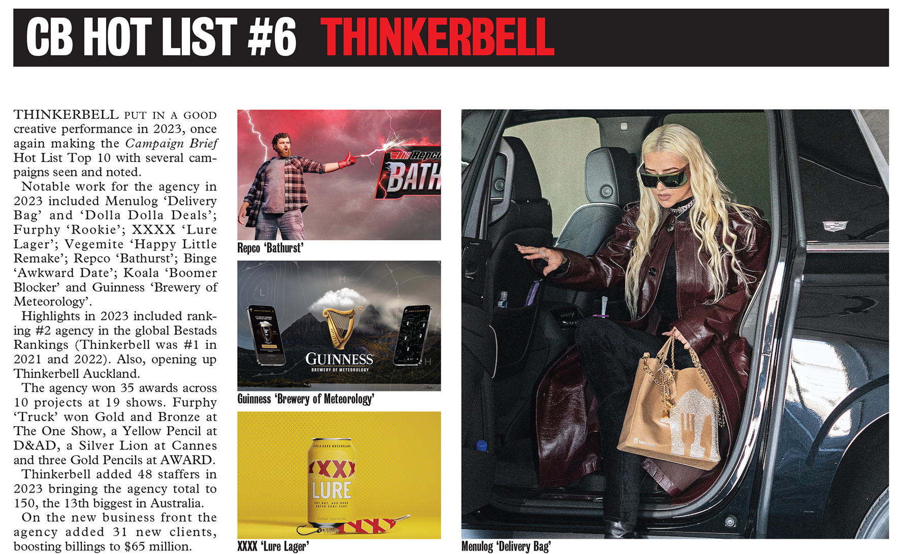 2024 CB HOT LIST #6: THINKERBELL