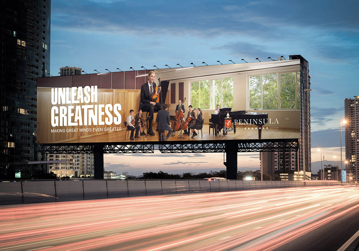 Peninsula Grammar is inspiring students to ‘Unleash Greatness’ in latest campaign via 10 Feet Tall