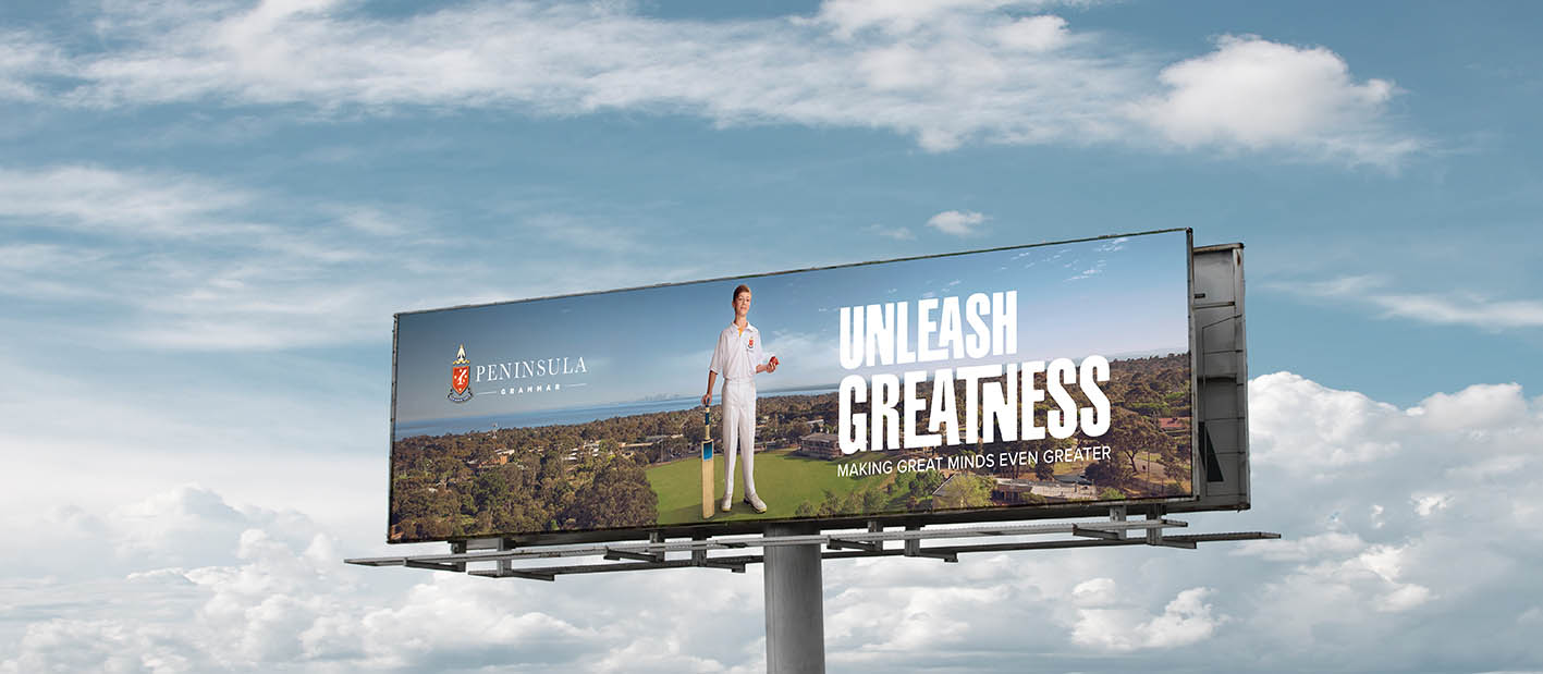 Peninsula Grammar is inspiring students to ‘Unleash Greatness’ in latest campaign via 10 Feet Tall