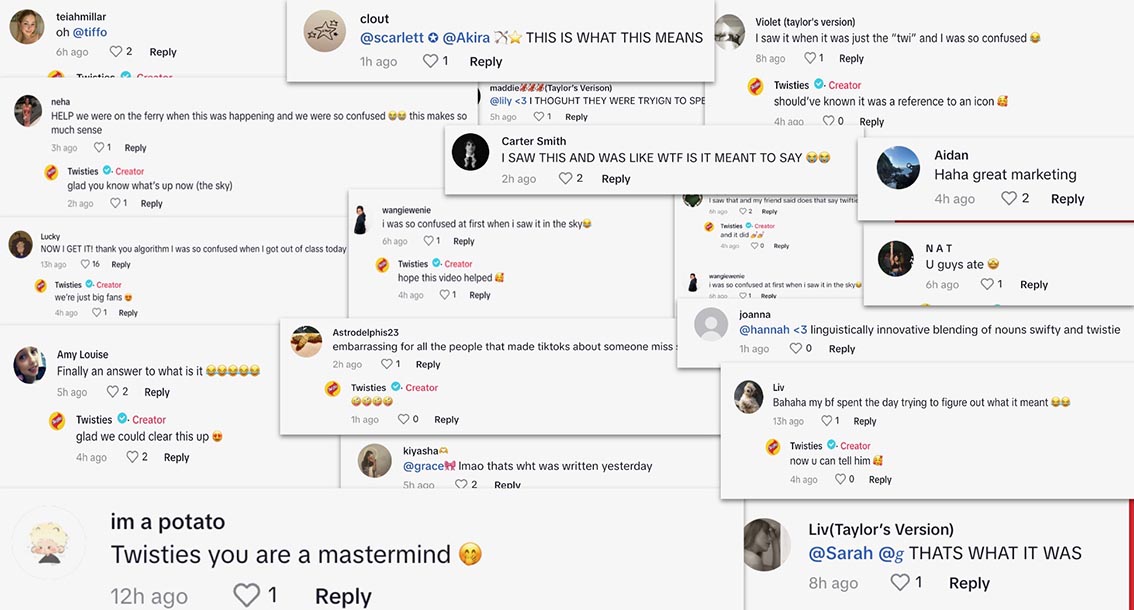 “Twifties” takes to the skies in Twisties tribute to Taylor Swift via VaynerMedia