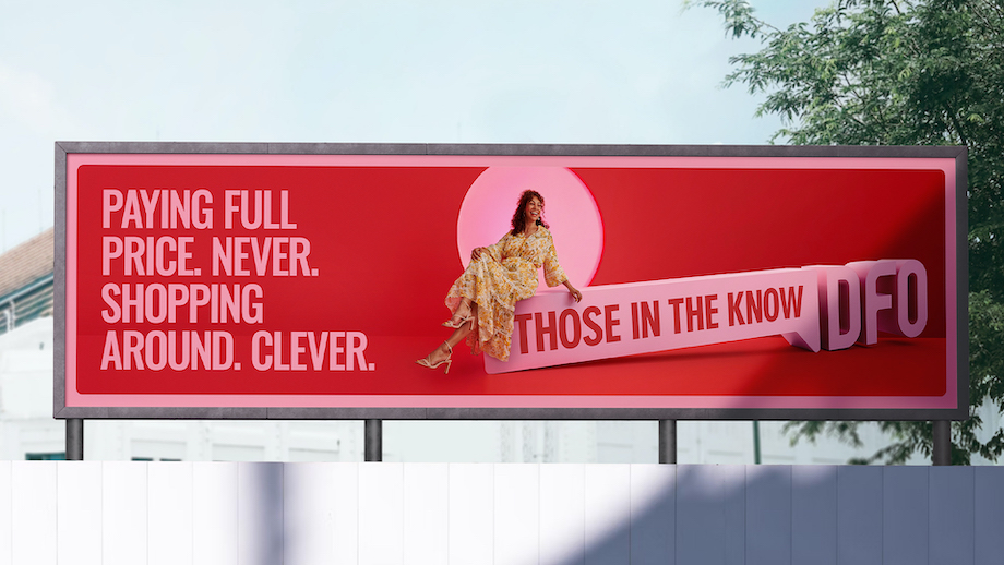 DFO celebrates ‘Those in the Know’ in newly launched brand refresh and campaign via TABOO