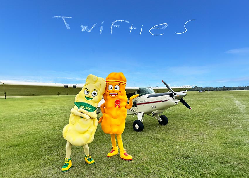 “Twifties” takes to the skies in Twisties tribute to Taylor Swift via VaynerMedia