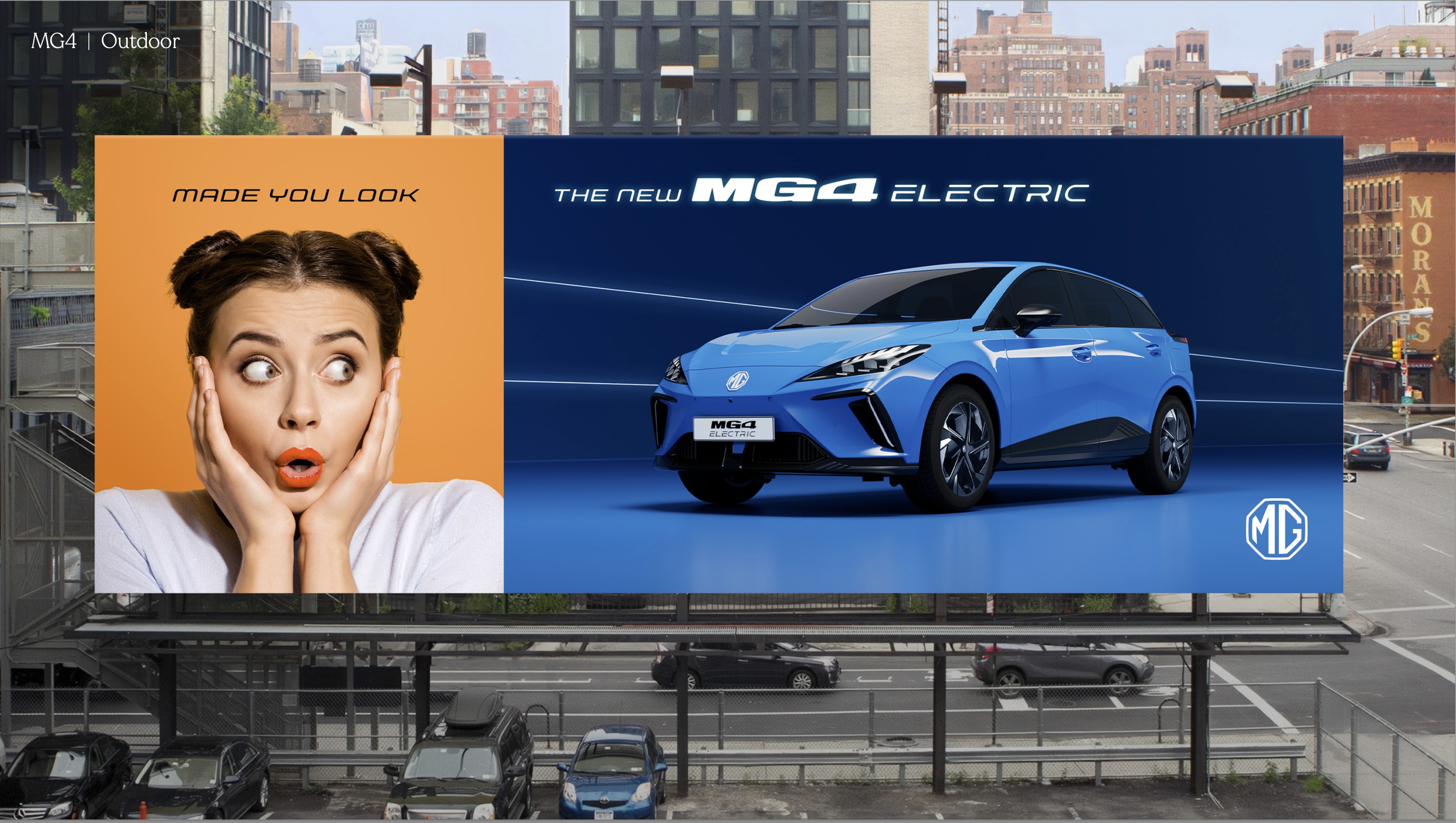 MG makes you look at the new MG4 electric in latest campaign via Milk+Honey United