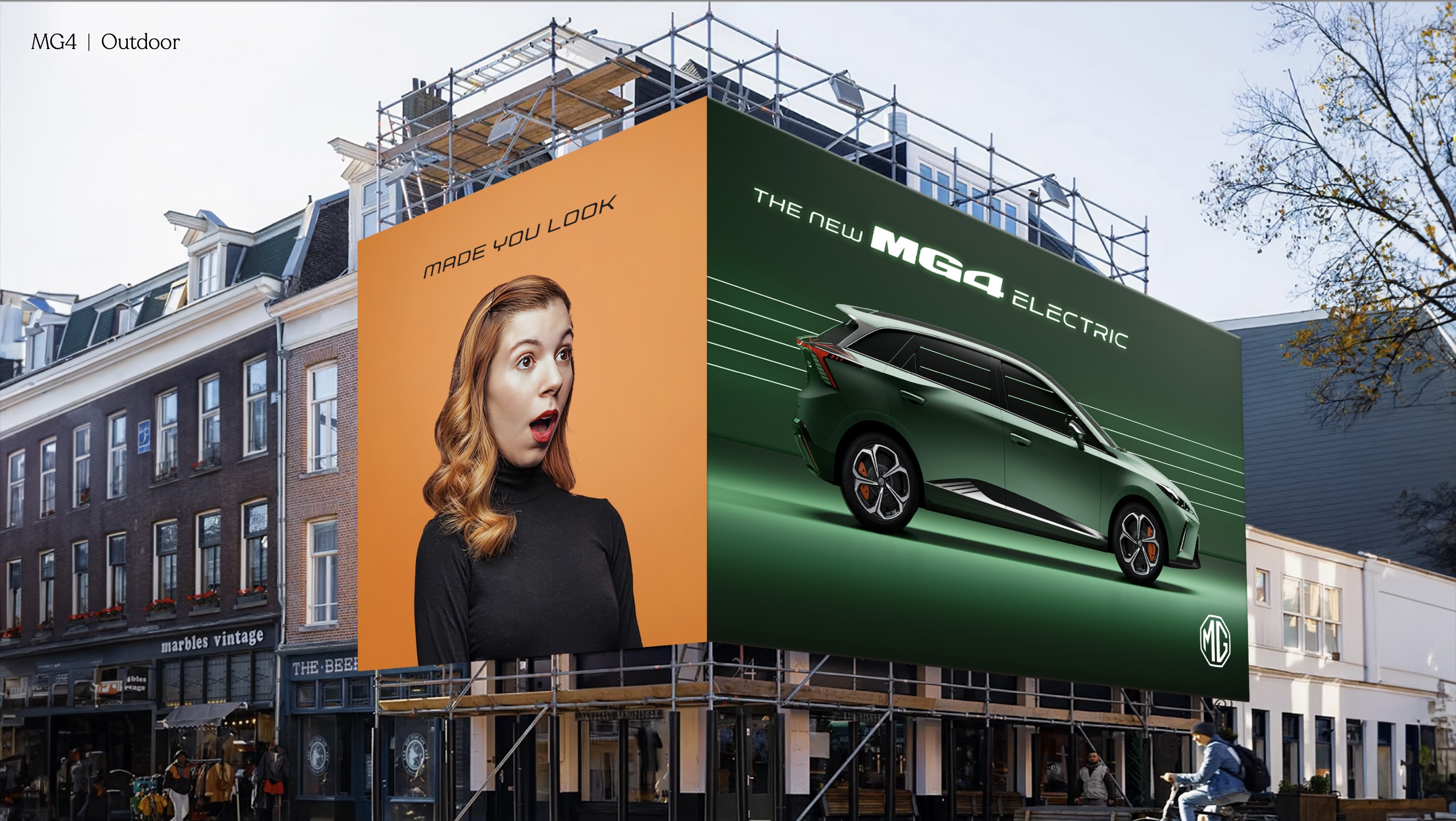 MG makes you look at the new MG4 electric in latest campaign via Milk+Honey United