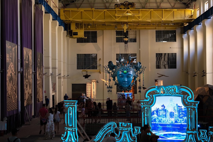 Collider’s Andrew Thomas Huang exhibits awe-inspiring sculpture at Sydney Biennale
