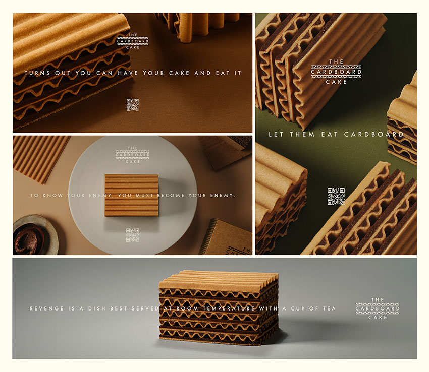 The Hallway and Wholegreen Bakery make gluten-free sceptics eat their words with the launch of the world’s first Cardboard Cake