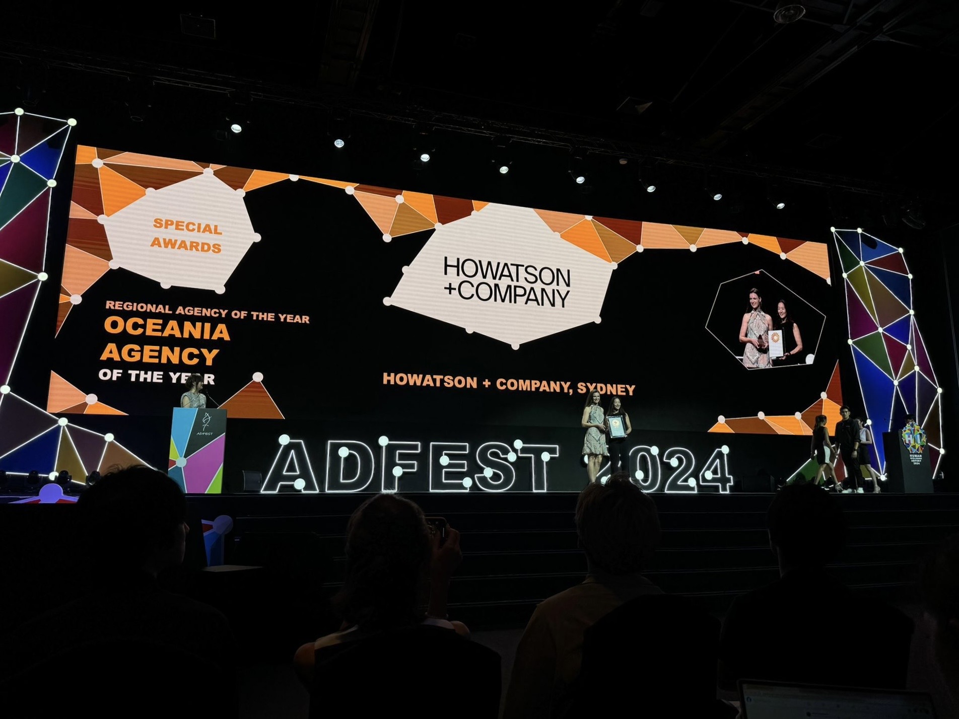 Howatson + Company Australia named Oceania Agency of the Year at Adfest 2024