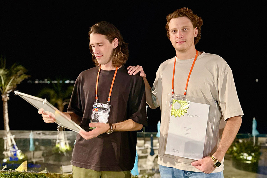 Akcelo Sydney’s Justin Borromei and Brandon Piggott named winners of ADFEST Young Lotus