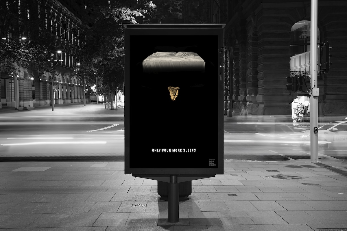 Guinness kicks off daily countdown for St Patrick’s Day in new campaign via Thinkerbell