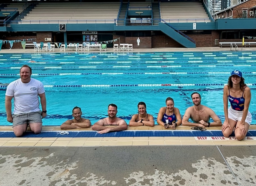 Industry swimmers make a splash for youth mental health