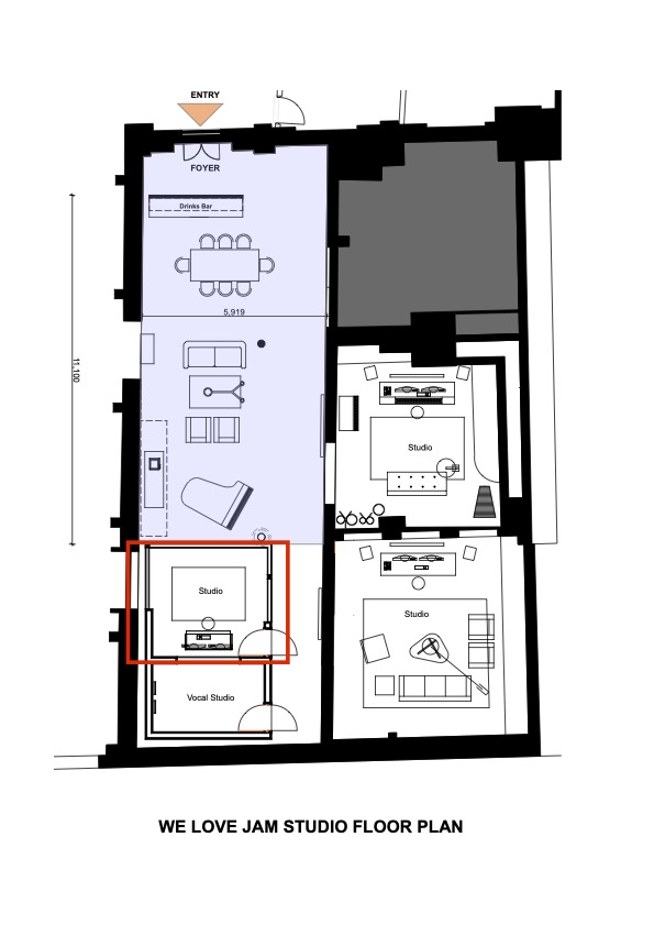 Stylish studio space available in Walsh Bay