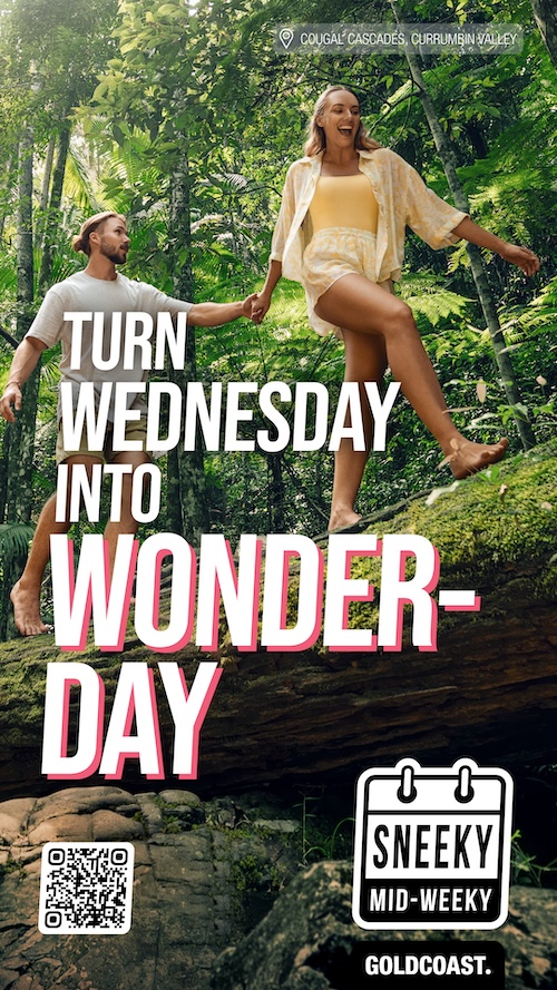 Experience Gold Coast beckons a mid-week escape in new campaign via Publicis Worldwide Australia