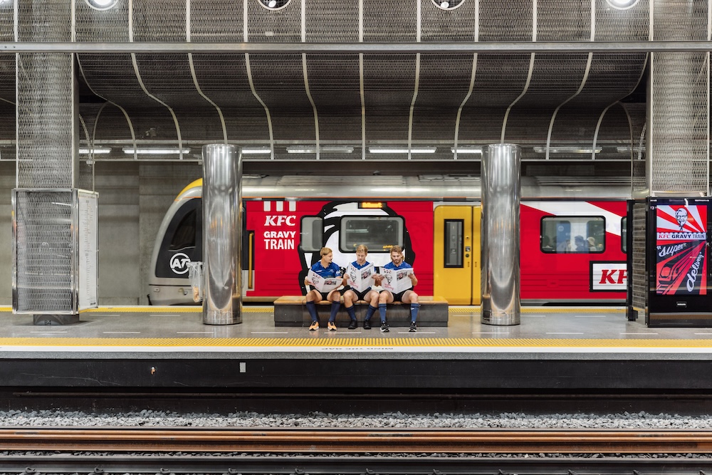 KFC launches ‘The Gravy Train’ for Super Rugby game day at Eden Park via Special PR, New Zealand
