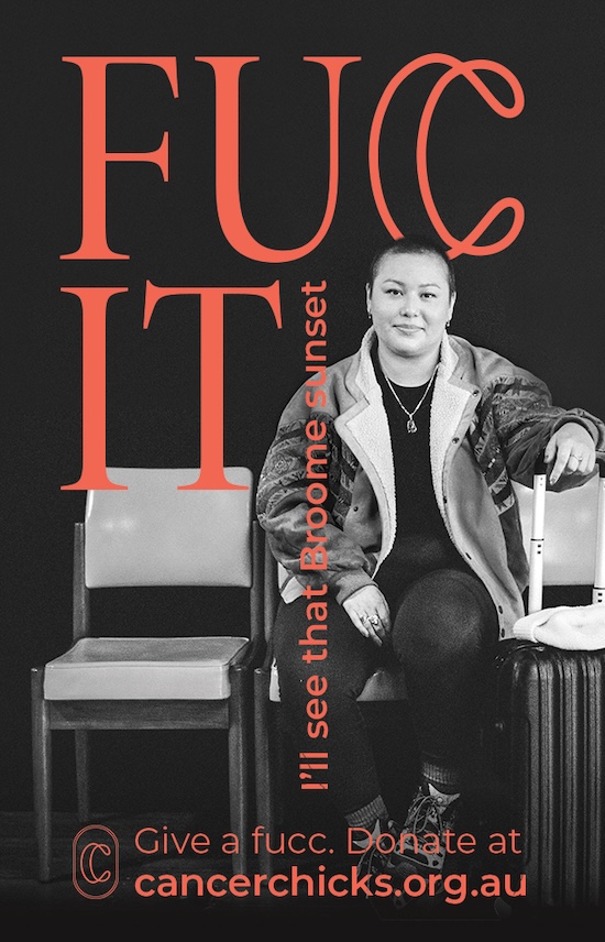Cancer Chicks launches provocative new brand platform ‘FUCC IT’ to liberate young women living with cancer via Initiative Impact and MBCS